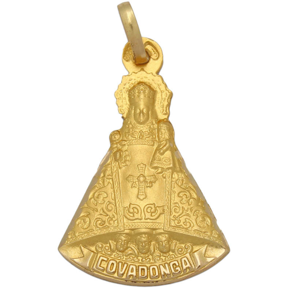 Colgante Virgen de Covadonga Oro 18 KL