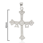 cruz de asturias en plata